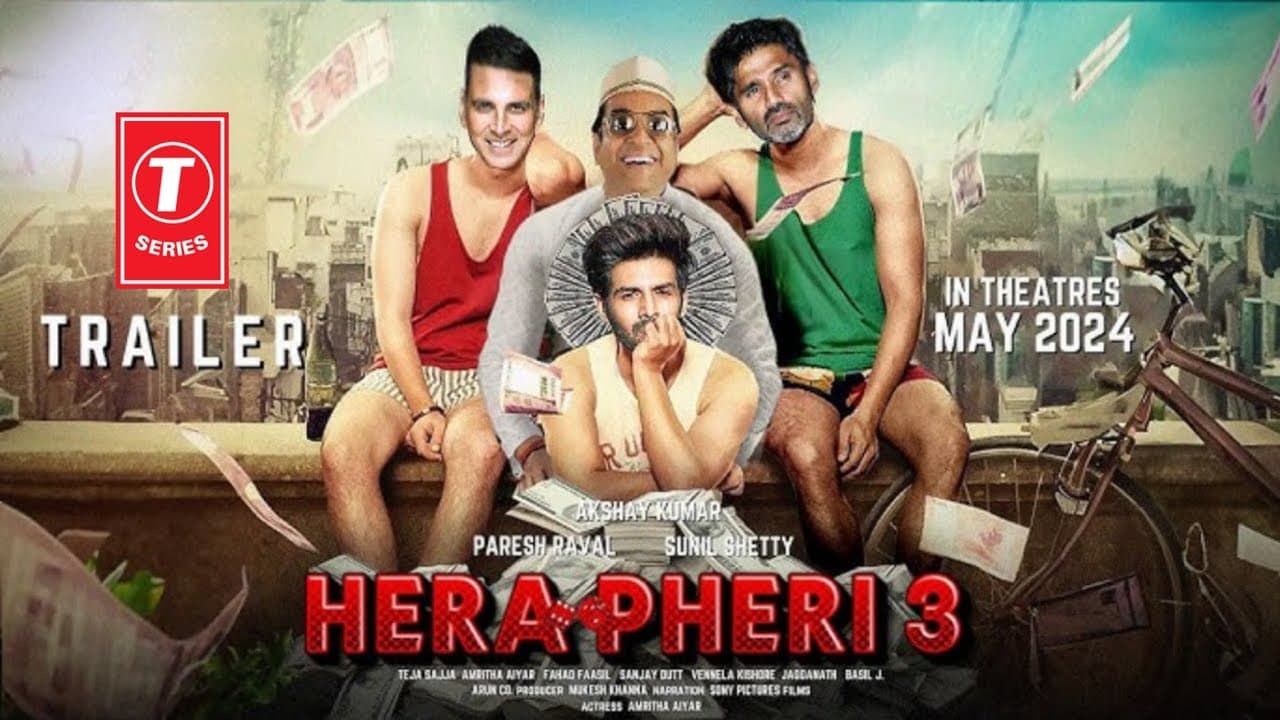 HERA PHERI 3 - Official Trailer | Akshay Kumar | Sunil Shetty | Paresh Rawal | Katrina Kaif-T-Series